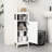 High Bathroom Cabinet - Functional And Elegant Design Versatile Storage Solution Fits Different Rooms