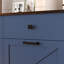 Armoire poubelle double inclinable Farmhouse Blue