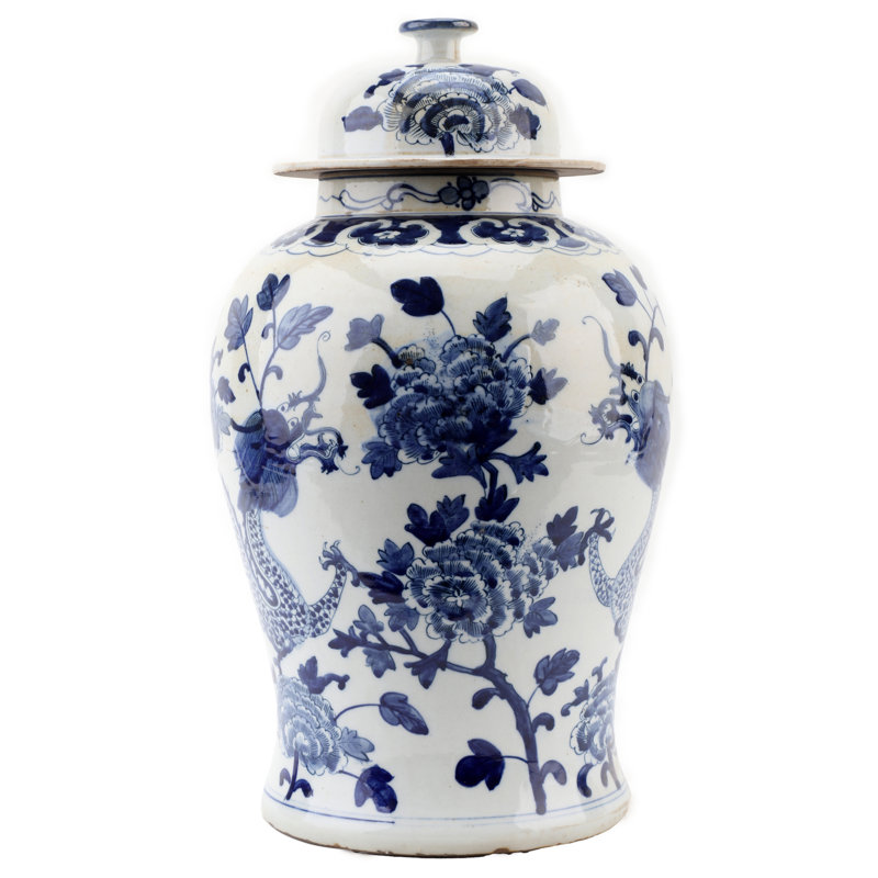 Pot en porcelaine gingembre fabriqué à la main