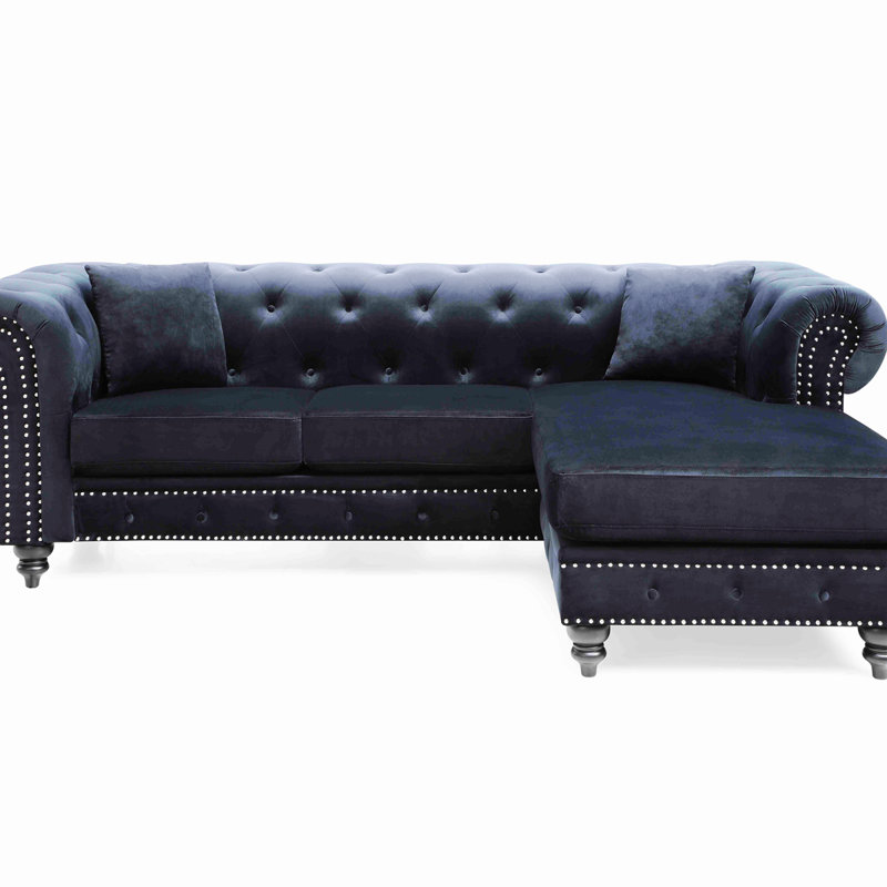 Velours 36,97 po, Velours noir