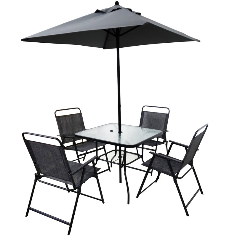 Ensemble repas d'extérieur pour 4 personnes
