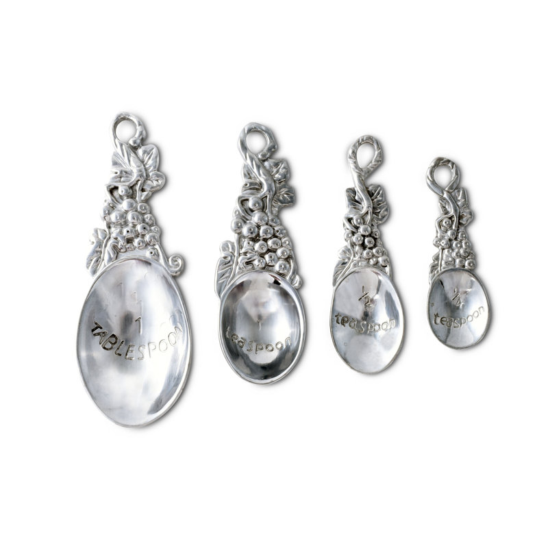 Arthur Court Designs Grape 4-Pieces Measuring Spoon Set