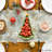 Watercolor Deer Trees Snowflakes Christmas Table Runner, Seasonal Winter Xmas Holiday Kitchen Dining Table Decoration For Indoor Outdoor Home Party Decor-518693620-518693626