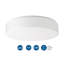 Plafonnier encastré blanc 17 po Drums and Clouds-28783677-28783680