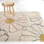 Sara Rectangle Floral Power Loom Polypropylene Rug-98110902