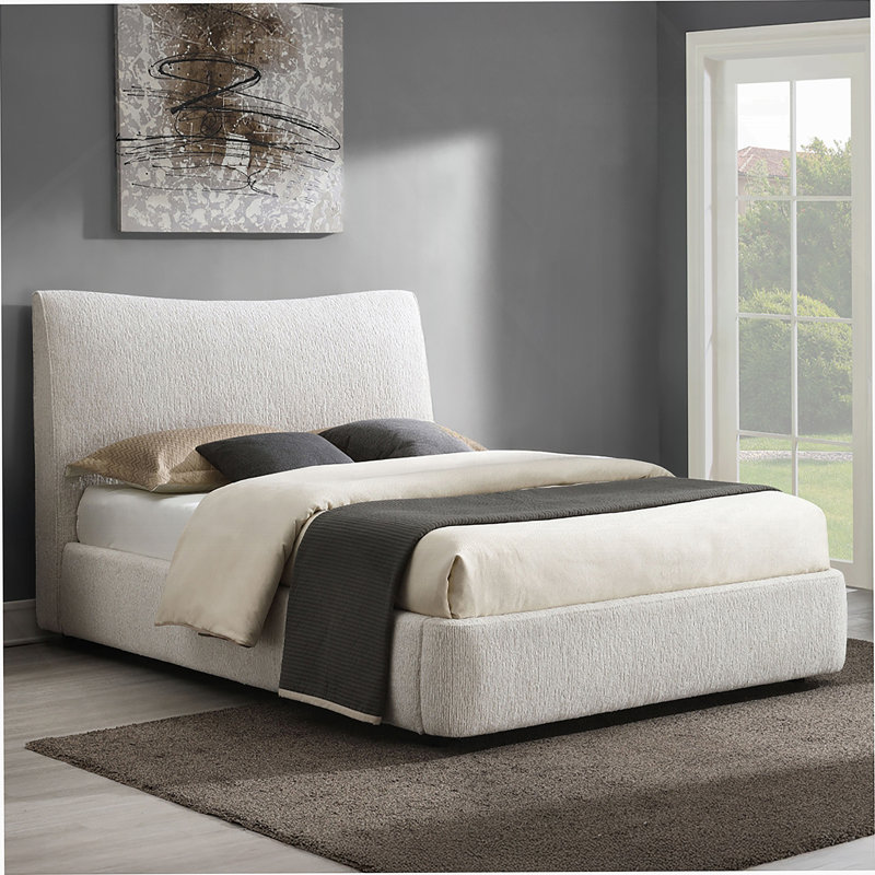 Lit plateforme, lit tapissier, Grand lit