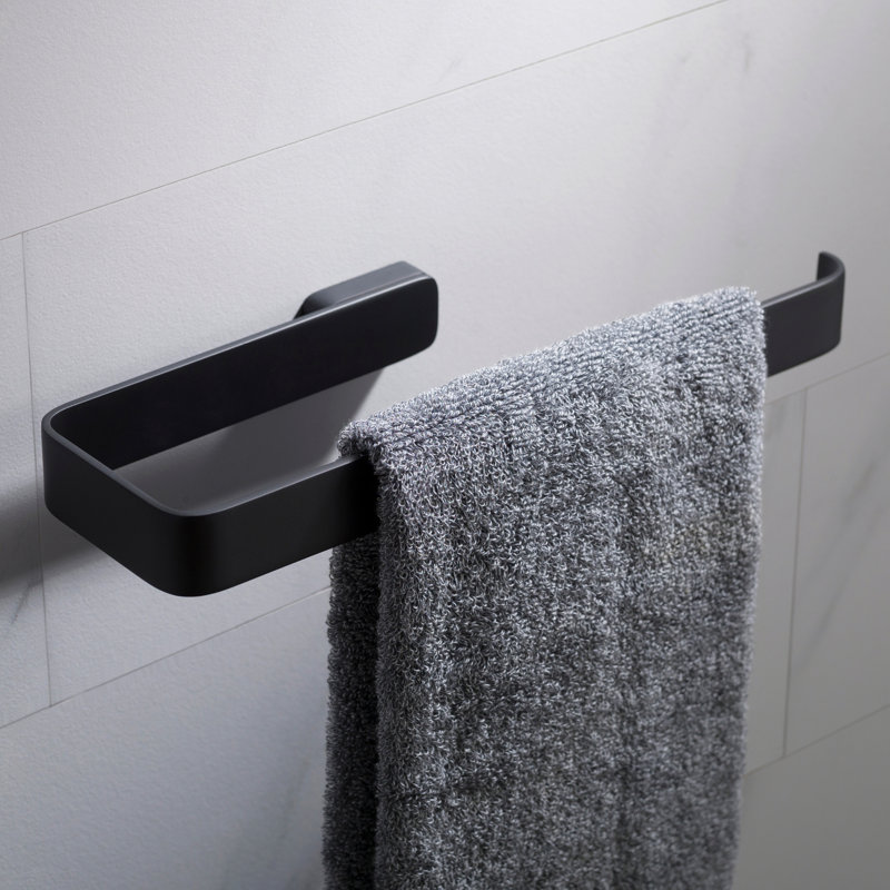 Stelios Towel Ring, Matte Black