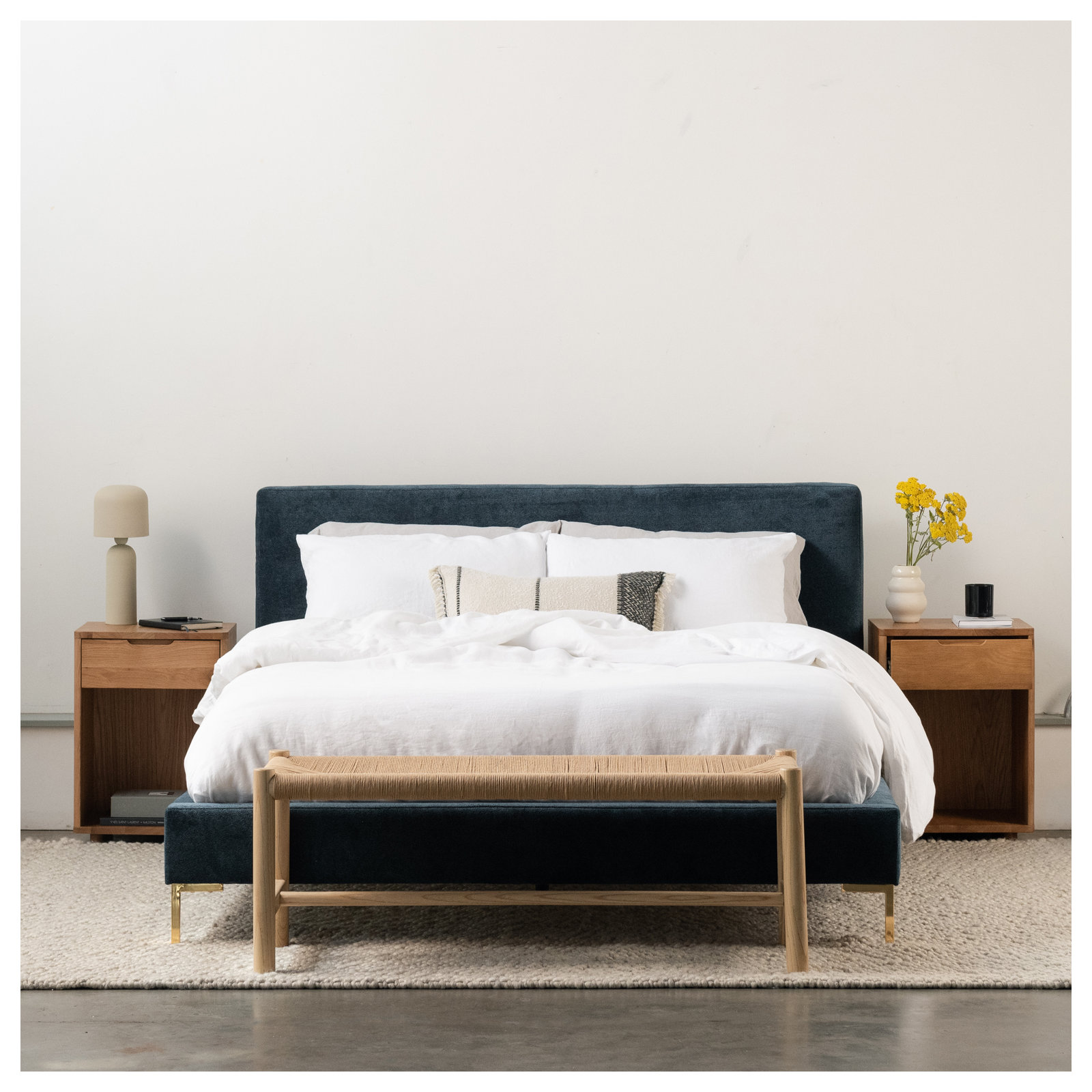 Varkala 1 - Drawer Nightstand, Oak