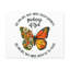 «Goodness of God Butterfly Bible Verse Canvas», art mural chrétien