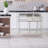 Stainless Steel Utility Sink - Commercial Double Bowl Kitchen Sink with Pull Out Faucet & Hot Cold Water Pipe