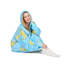 Surdimensionné Catalonia, Sweat à capuche, sherpa portable, cadeau pour femme-1890110920