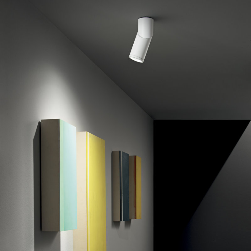 Flush Mount, White