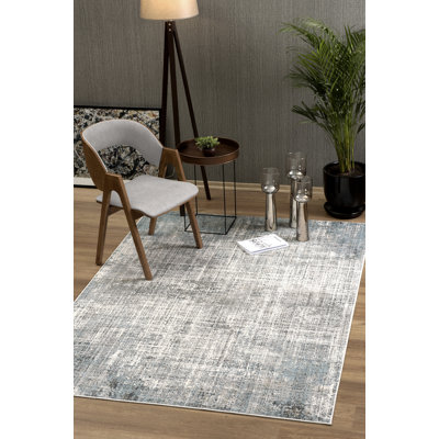 Tapis crème / bleu Benazir