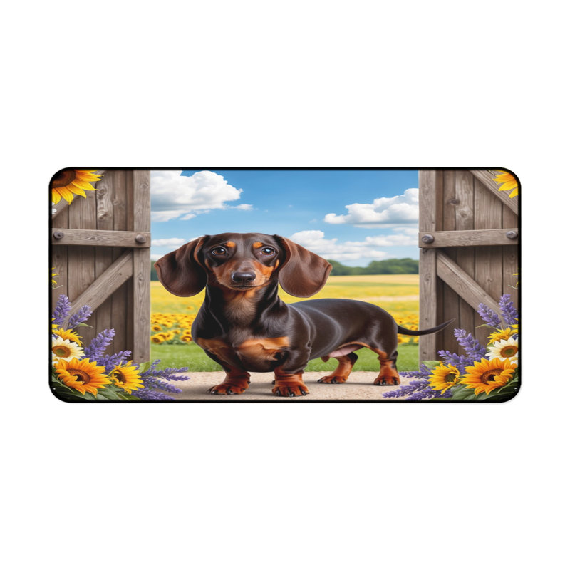 Polyester Desk Pad, 31.5x15.5