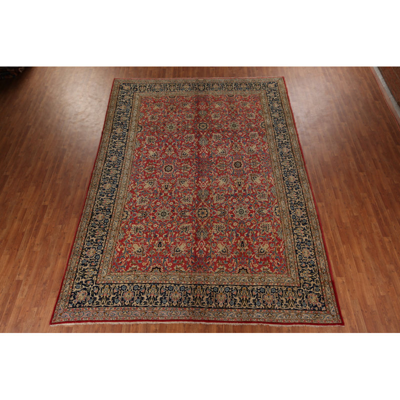 Tapis traditionnel floral 10 x 14