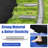 Topbuy Round Backyard Trampoline with Safety Enclosure