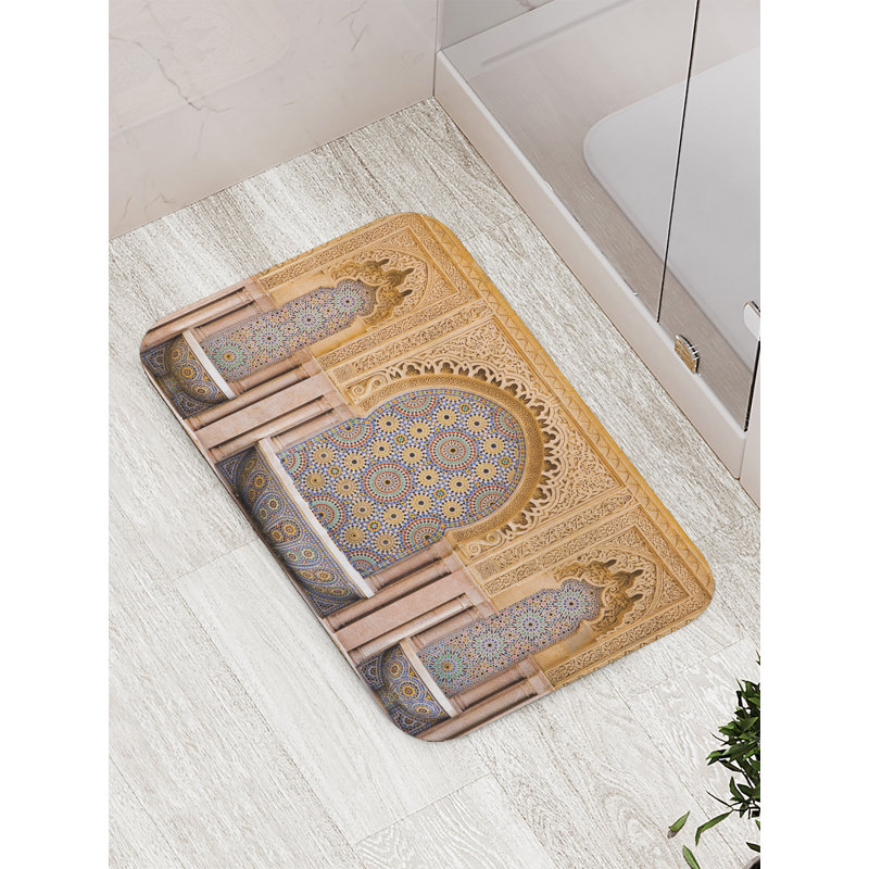  Tapis de bain avec envers antidérapant