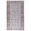 Tapis gris clair à transition de couleur 4 pi 11 po x 8 pi 6 po