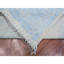 11'9" x 15'1" Blue Hand Knotted Moroccan Weave Embossed Pile Oversized Oriental Rug