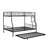 Convertible Metal Bunk Bed With Trundle-238550207