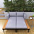 55" Wide Patio Daybed With Cushions-924742174