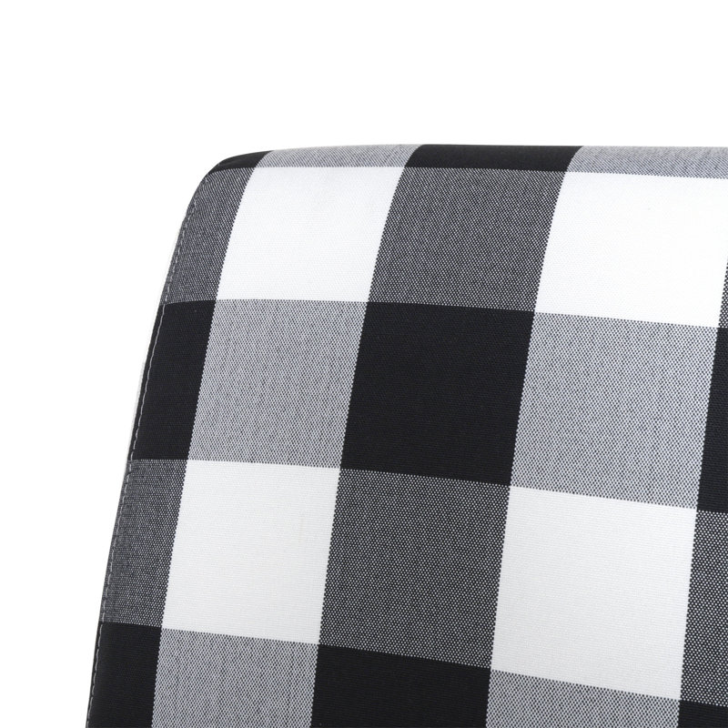Fauteuil inclinable en tissu Huntoon, Mélange de polyester noir