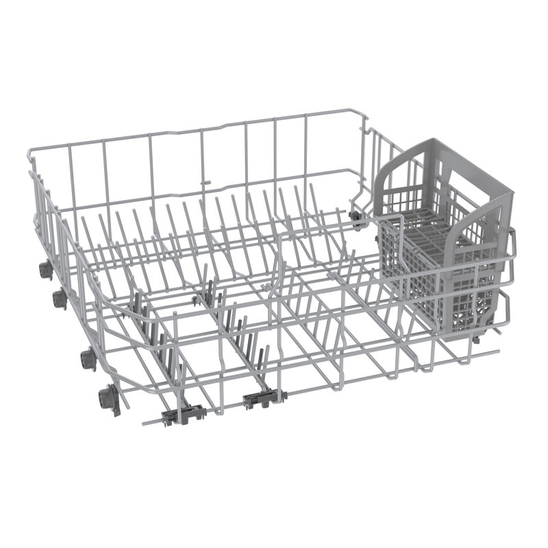300 Series 24" Stainless Steel Front Control Built-In Dishwasher with 3Rd Rack, Black