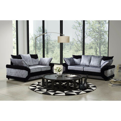 Vita Velvet Living Room Set