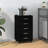 vidaXL Drawer Cabinet Engineered wood, Aluminum Medium-693956745