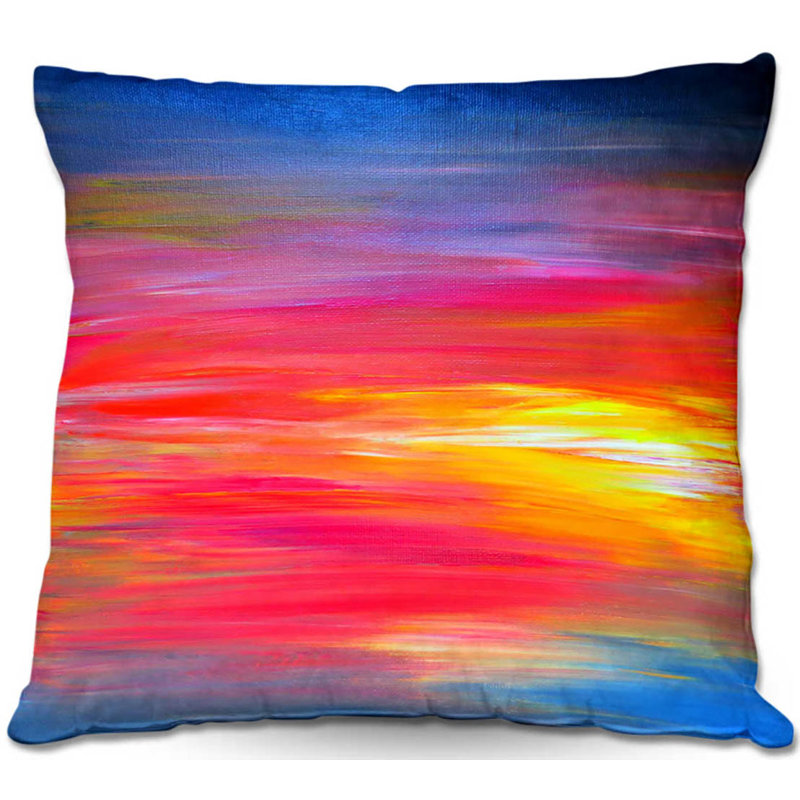 Coussin décoratif canapé brillante horizon, 20 po x 20 po