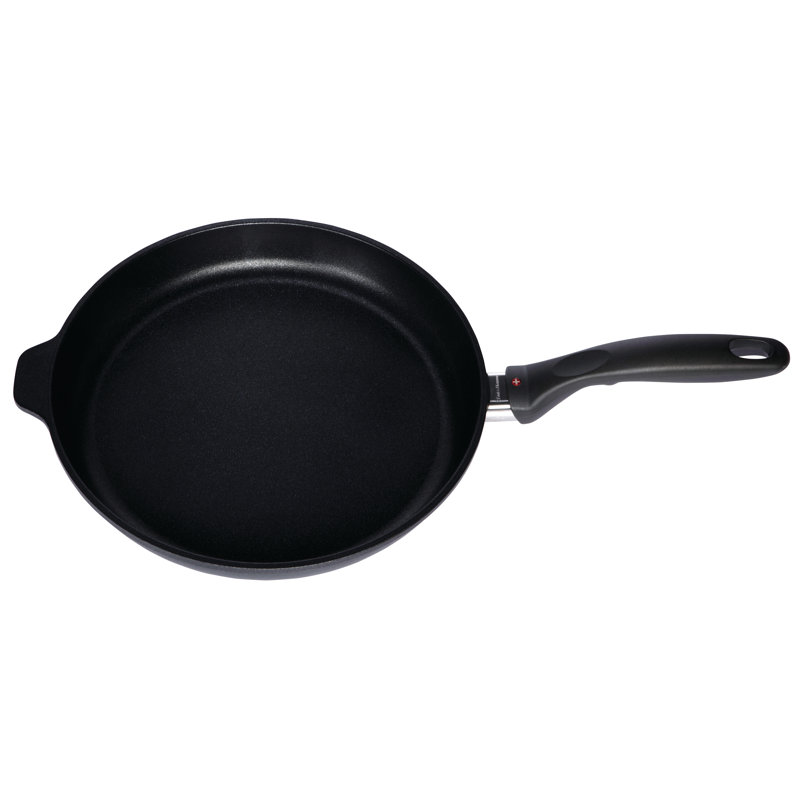 Try Me Non Stick Aluminum Frying Pan, 12.5" W, Gray