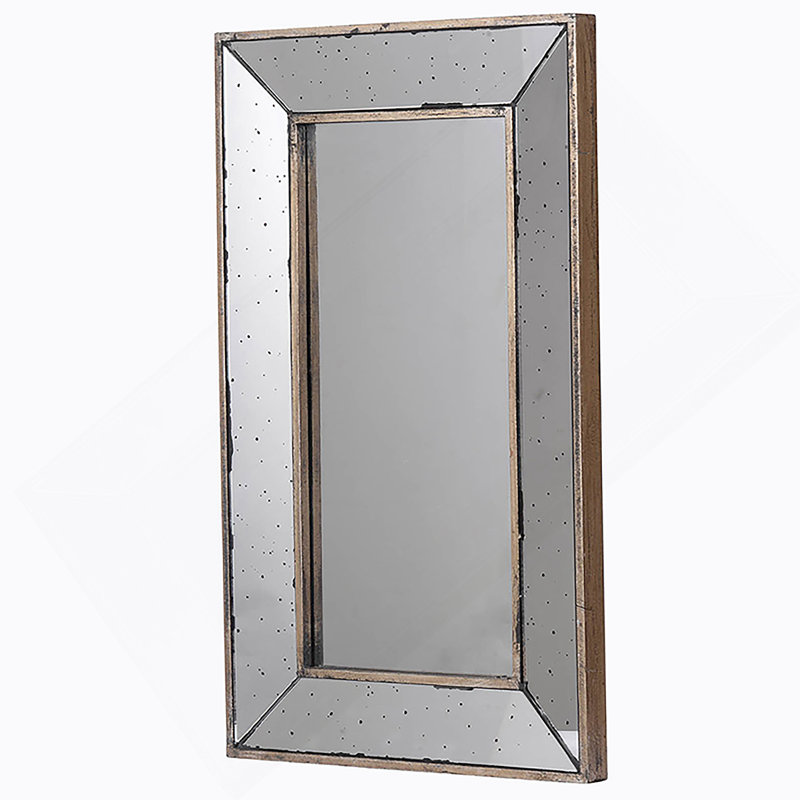 Miroir mural ou plateau décoratif traditionnel 16,5 x 24 po