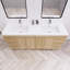 Meuble-lavabo sur pied avec lavabo en acrylique renforcé Verda-162733481