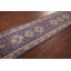 Tapis de couloir bleu Kazak