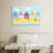 Gillard Cartoon Beach Huts