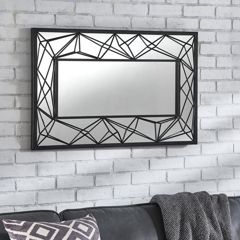 Miroir d'appoint Ariol, Noir