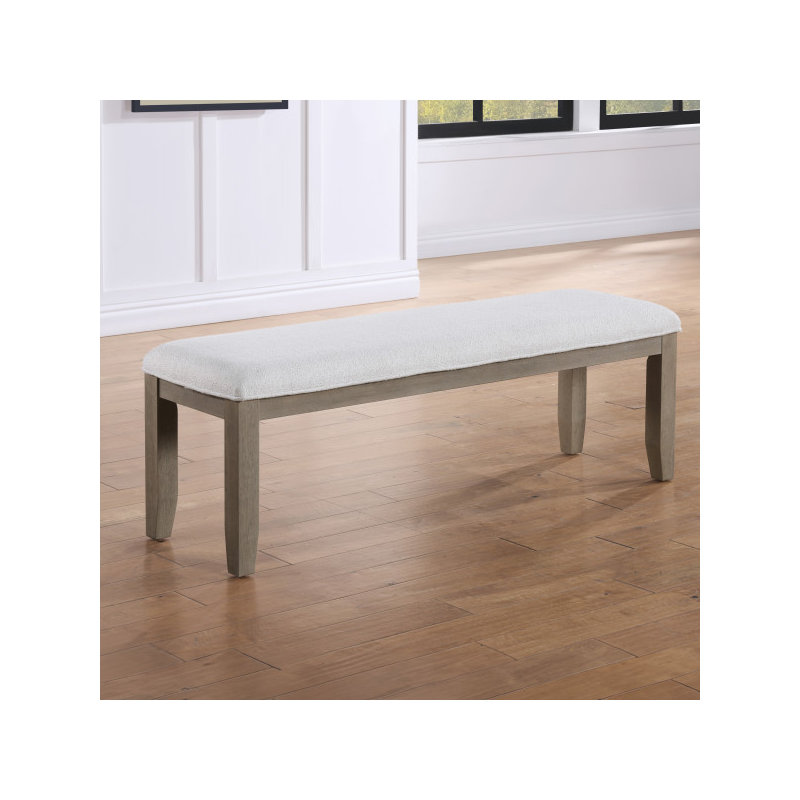 Reckert Polyester Upholstered Bench