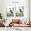 «Blue Heron», reproduction sur toile-54419834