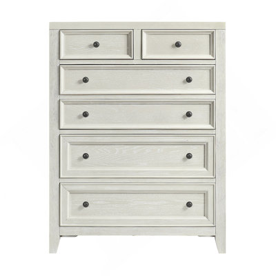 Commode 6 tiroirs avec boutons en métal