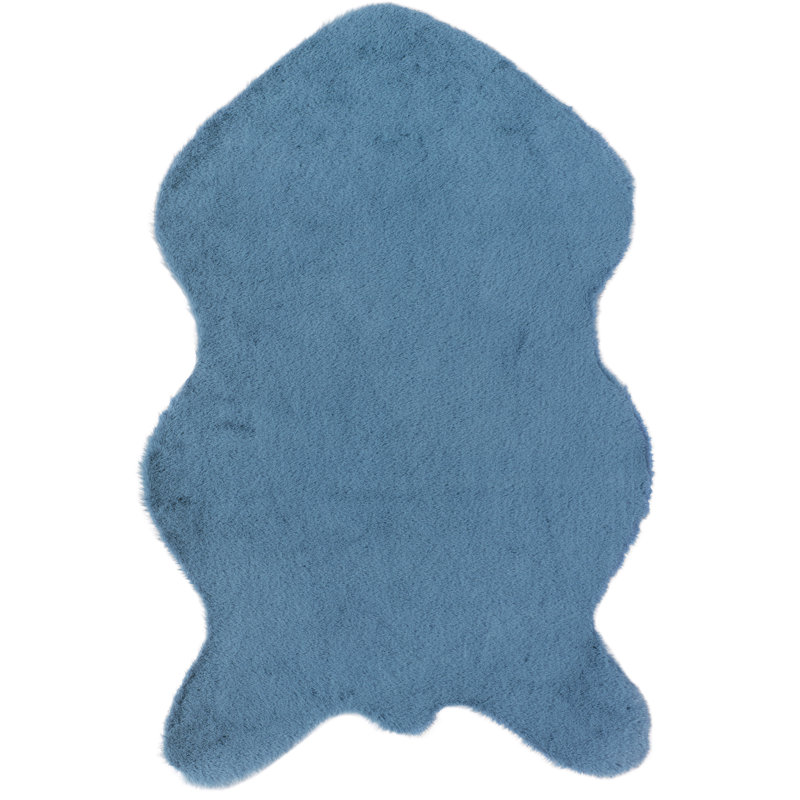 Brackenley Solid Colour 90cm X 60cm Area Rug