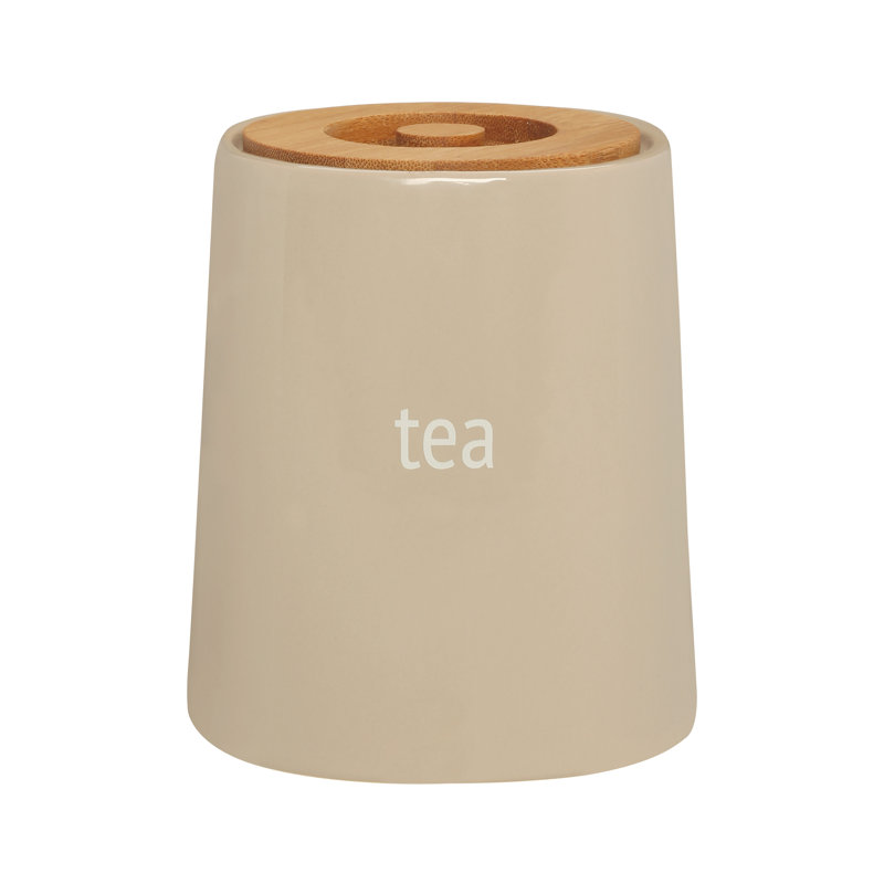 Revel Ceramic / Porcelain Jar, Beige