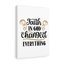 Faith In God - Wrapped Canvas Print-2140142930