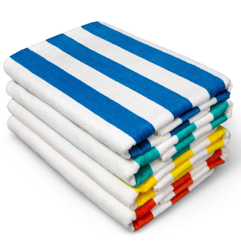 Ensemble de serviettes de plage 100% coton 4 pièces Archambault