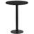 Jamey 24'' Round Laminate Table Top with 18'' Round Bar Height Table Base-1649314668-1649314669-1649314600