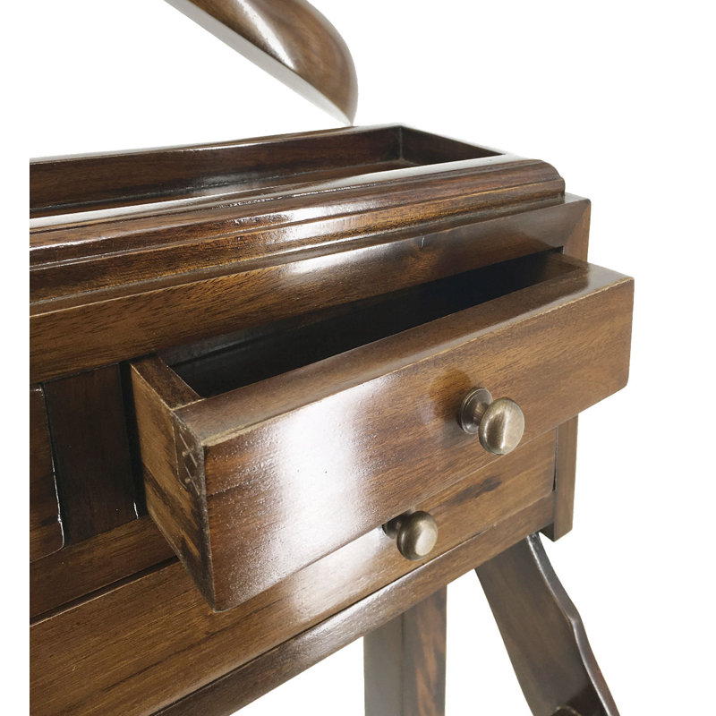 Solid Wood Freestanding Valet Stand