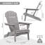 Chaise Adirondack pliante en bois massif Gaimo-1871523935