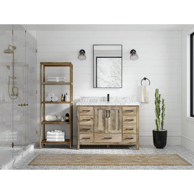Ensemble de meuble-lavabo simple 48 po Malibu