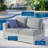 Convene Outdoor Patio Left-Arm Loveseat-1979555509-1979555511