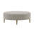 Martha Stewart Clara Tufted Oval Ottoman-55456645