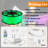 98.4FT LED Rope Light, 120V Plug-in, Cuttable, Connectable, Brightness Adjustable, IP65 Waterproof, Remote Control with Dynamic Modes and Timer-804922698